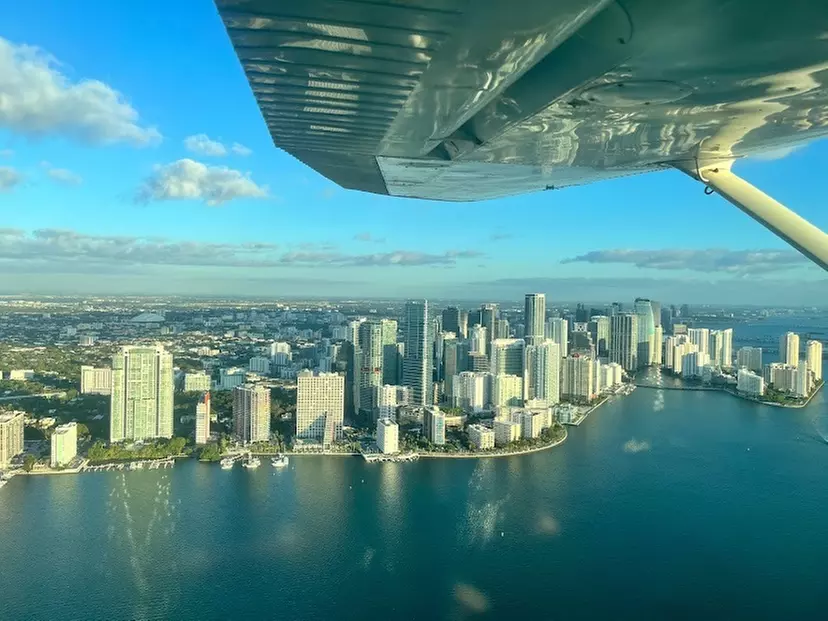 Discover The Best Views Of Miami On a Private Airplane Tour