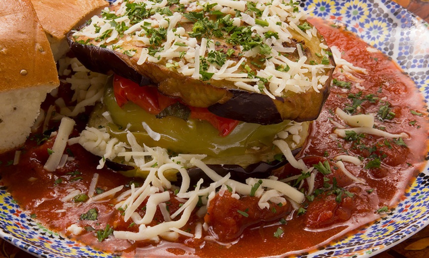 Image 6: Savor a 3-Course Moroccan Dinner with Drink for Two Four or Six