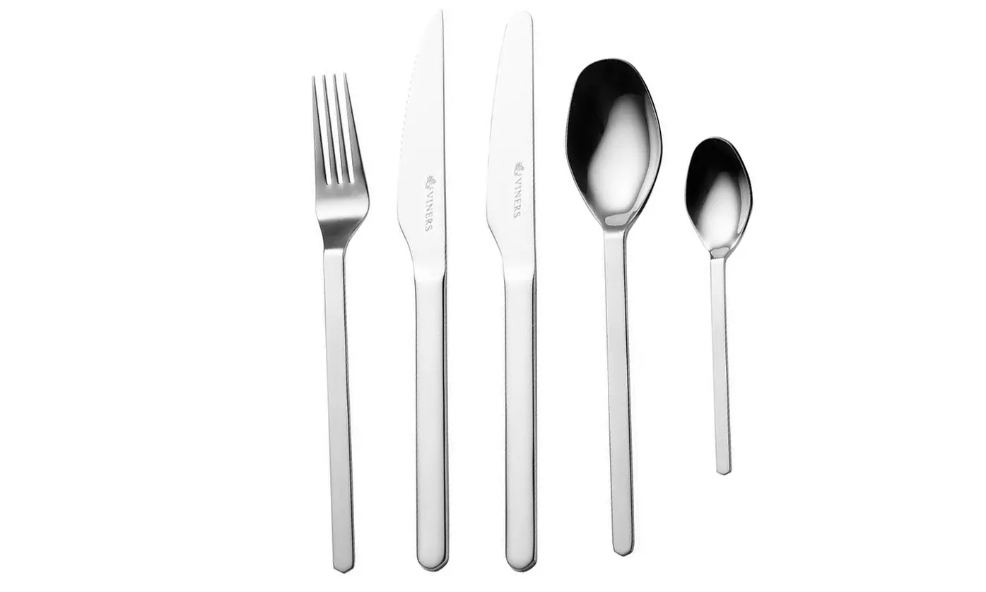 One or Two 20-Piece Viners Sonata or Harmony Cutlery Set with Steak Knives - Image 6