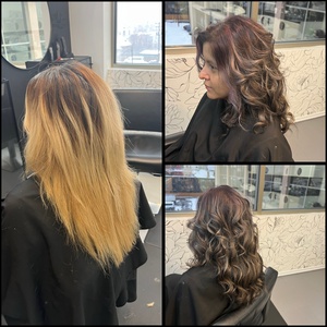 Curly haircut  - Brush to Lash