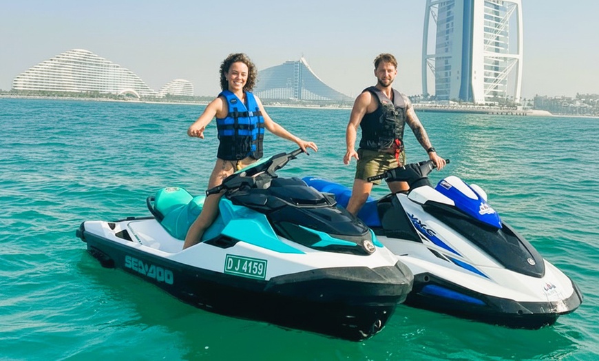 Image 9: Guided Dubai Jet Ski Tours Featuring Burj Al Arab, Atlantis & More