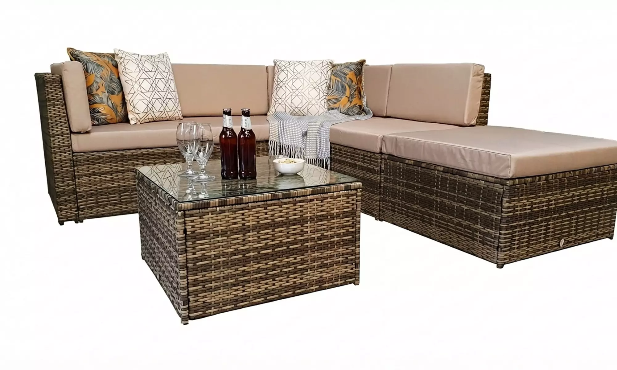 Seattle Modular Outdoor Corner Sofa Set