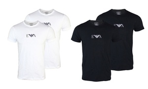 Two Emporio Armani Men's T-Shirts