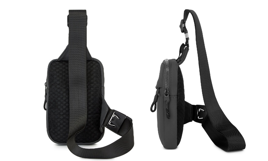 Image 24: Men's Lightweight Dalily Crossbody Bag 