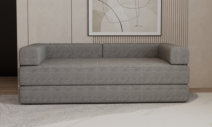 Image 15: Sliding Wardrobes 4 U Three-Seater Smart Convertible Sofabed