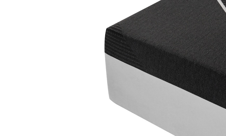 Image 5: Matelas Sampur hybride mémoire de forme gel et ressorts ensachés