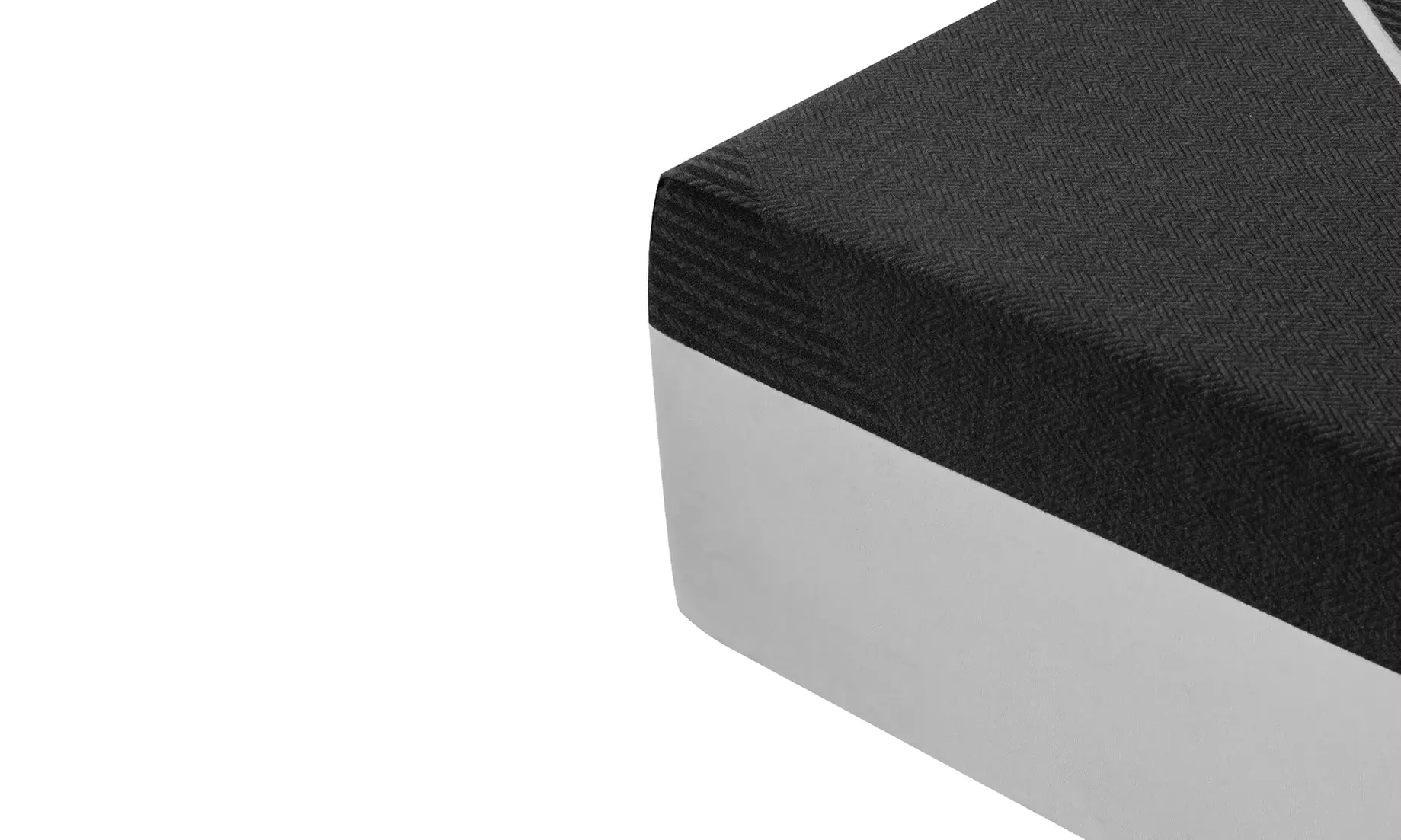 Matelas Sampur hybride mémoire de forme gel et ressorts ensachés