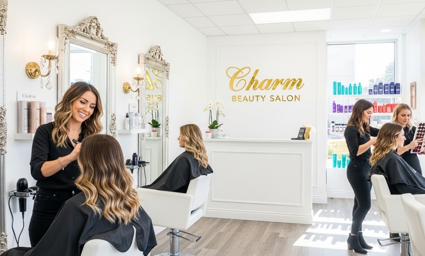 Image 3: Women's Haircut, Shampoo, Conditioner & Blow Dry w/Optional Highlights