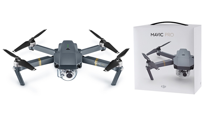 Image 1: DJI Mavic Pro Drone with 4K Camera