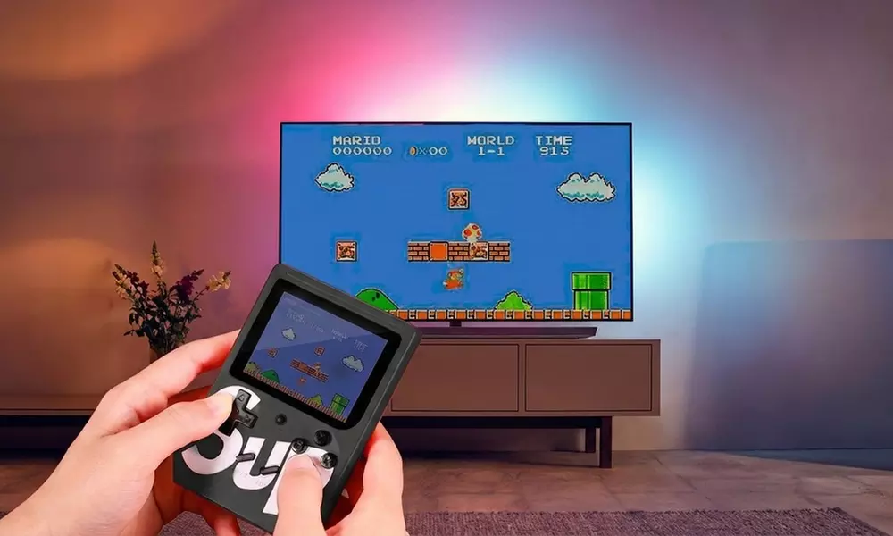 Consola con 400 videojuegos retro