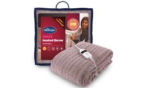 Silentnight Luxury Heated Throw 