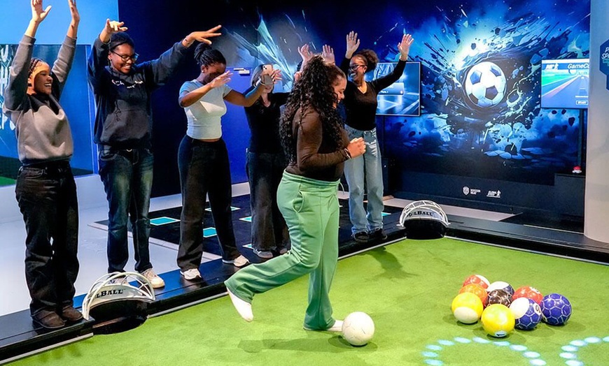 Image 10: 45 oder 90 Min. SOCCERBEAT für 1 Person: Fußballwelt mit 13 Spielzonen für Spiel & Wettbewerb (bis 32% sparen)