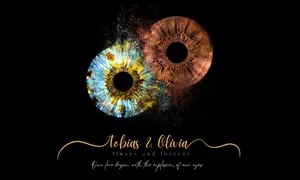 Custom Printed Iris Photo Art For Couples, Families or Pets - Free Delivery & Up to 72% Off