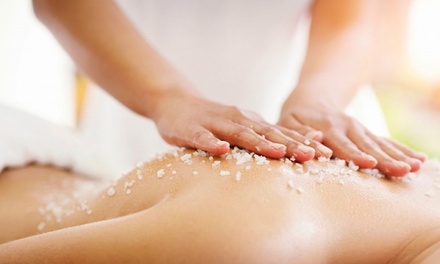 One Pampering Package: 105-Min (60-Min Massage, 30-Min Body Scrub & 15-Min Paraffin Hand Dip) - Crystals wellness spa