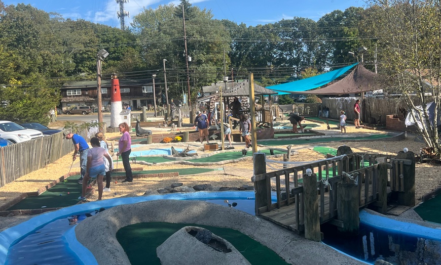 Image 4: 18-Hole Round of Miniature Golf and Snack for 3, 4, or 6 Golfers