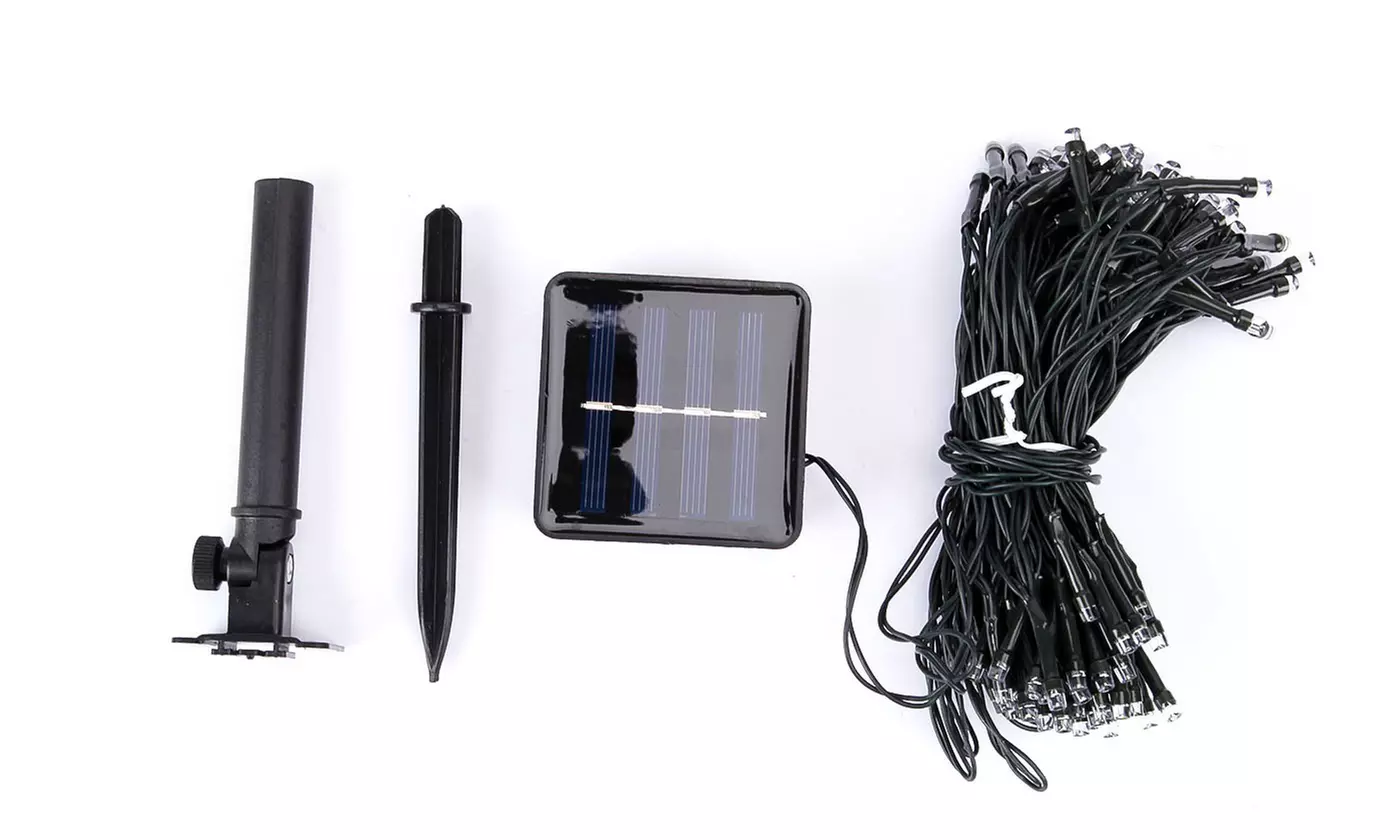 ItBelongs2U 72ft 200 LED Solar Christmas String Lights Garden Decor