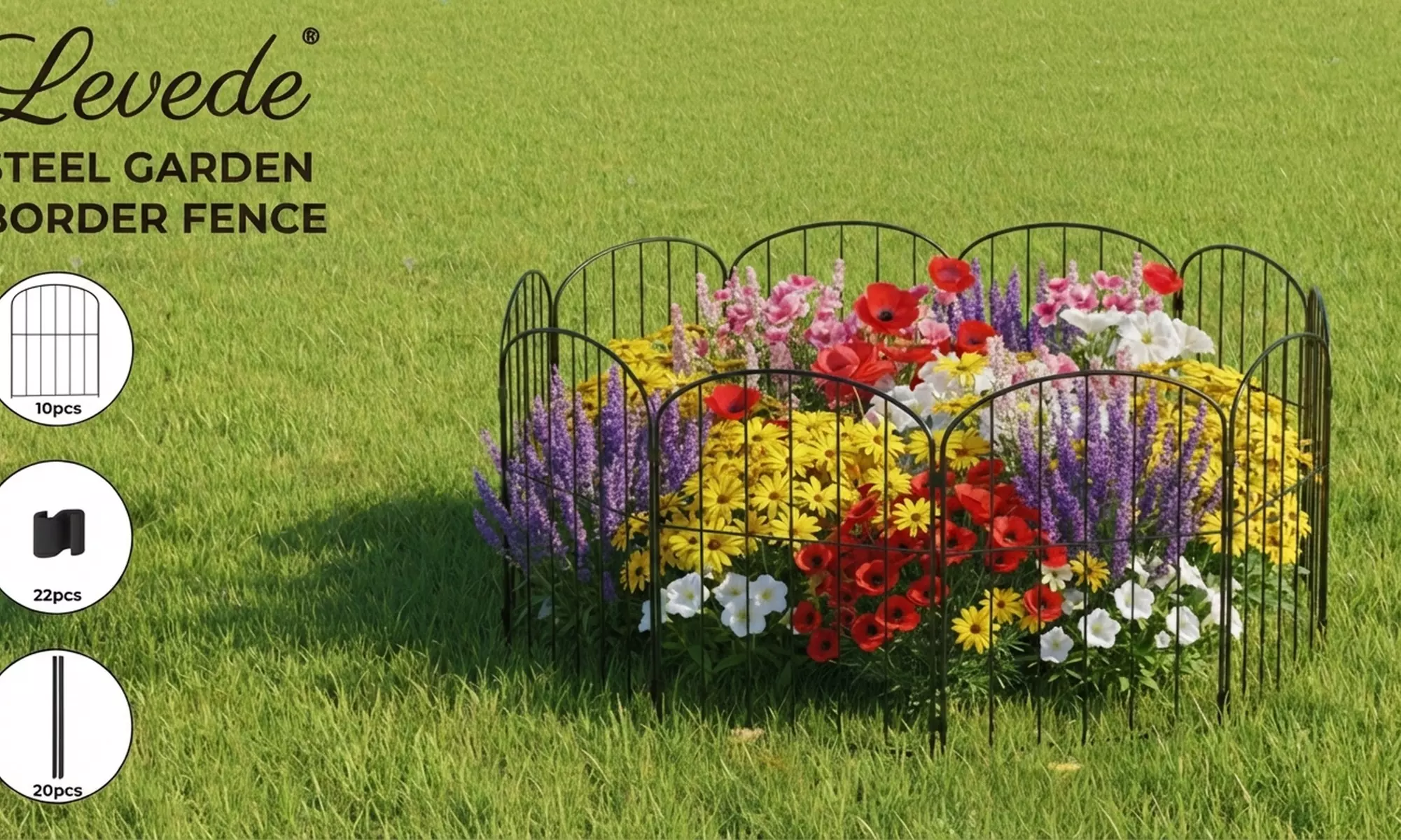 Levede No-Dig Animal Barrier Fence Collection