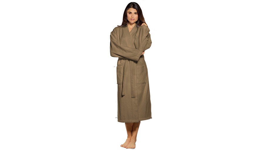 Image 3: Egyptian Cotton Bathrobe