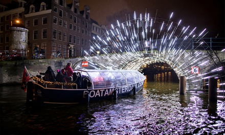 Voor 1 persoon: Premium sloepvaart van 60 minuten met open bar - BoatAmsterdam.Com