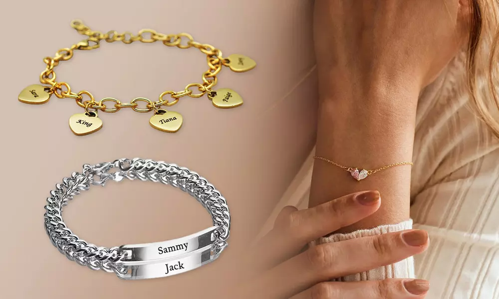 Create Unique Memories with DIY Stainless Steel Bracelet for 1 or 2