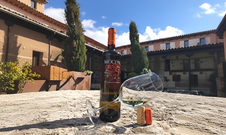 Para 2 personas: visita guiada a bodega con degustación de 3 vinos, aperitivo + 1 botella de vino - Bodegas Mocén