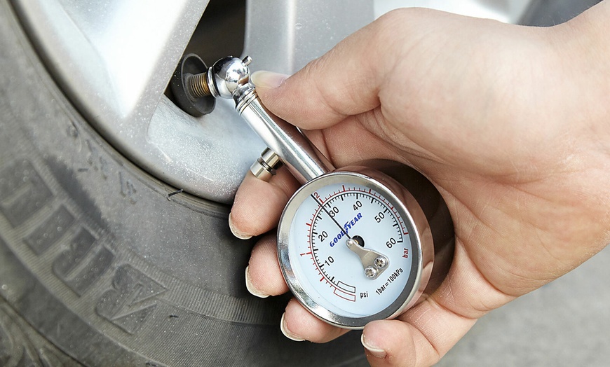 Image 2: Goodyear Tyre Pressure Gauge