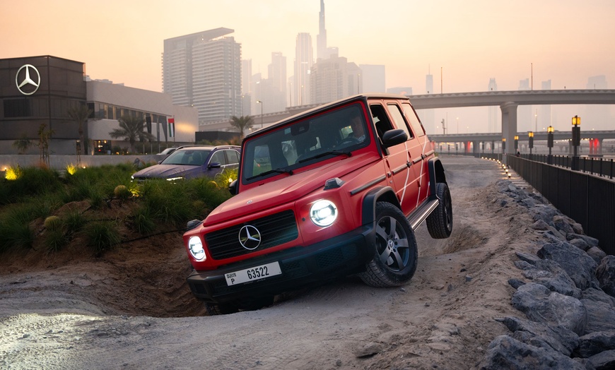 Image 4: Holiday Season Mercedes G-Class Off-Road Experience