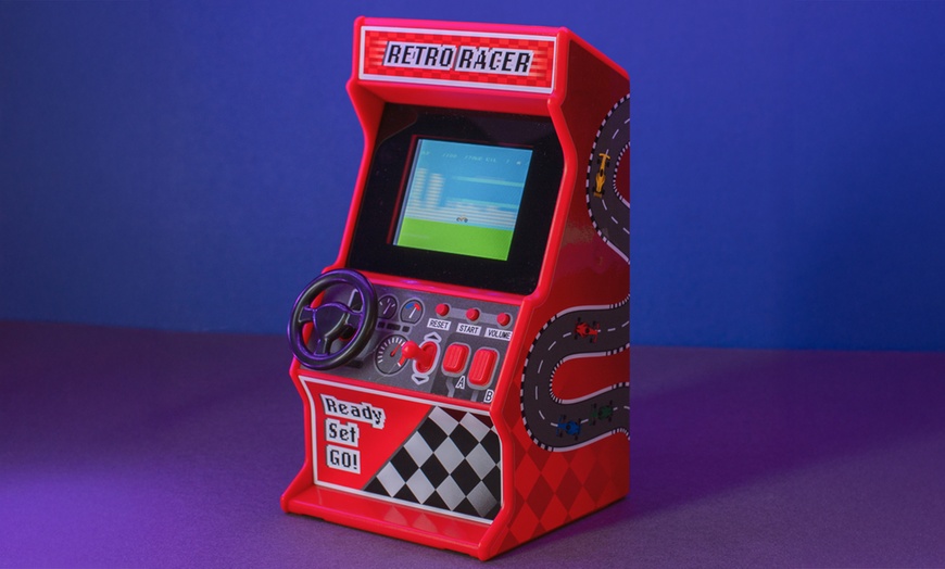 Image 7:  Retro Mini Arcade, Racing and Mini Punch Bag Machine