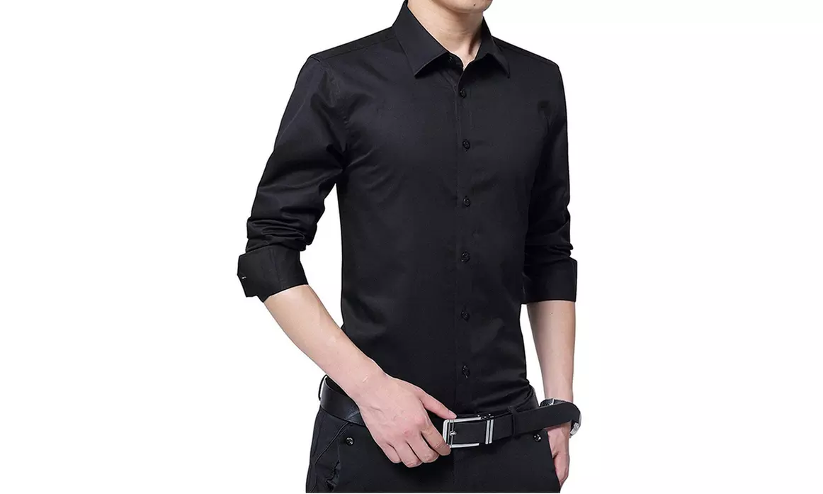 Camicia da uomo in cotone Slim Fit