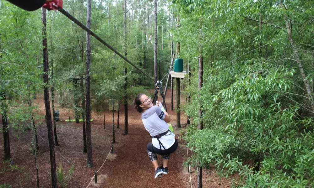 Admission to Orlando's Most Thrilling Tree Top Obstacle Adventure
