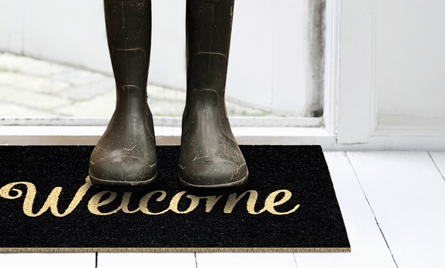 Image 146: Antislip kokosnoot deurmat