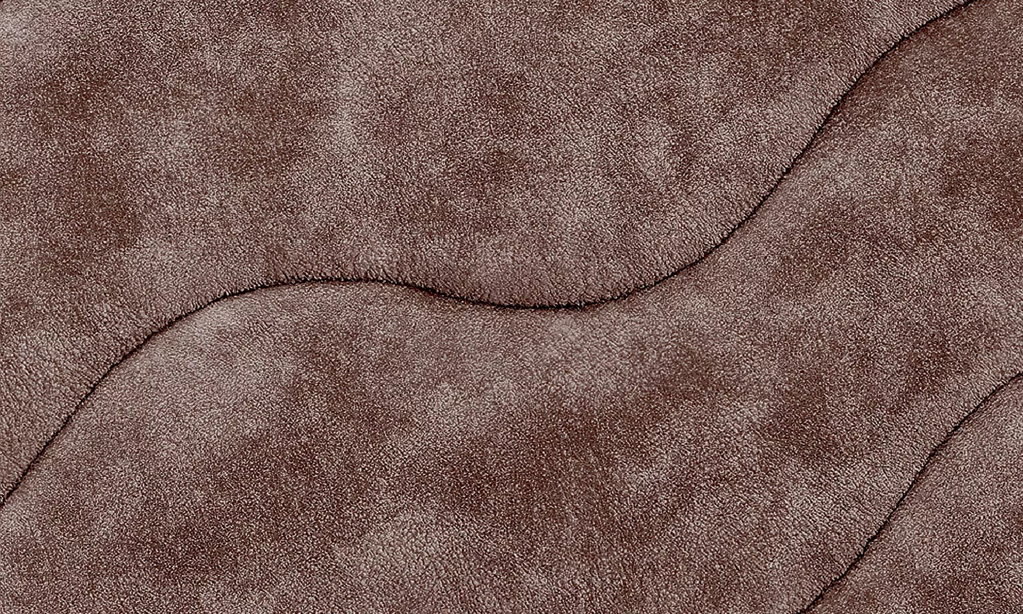 Gesteppte Bettdecke in Samt-Optik