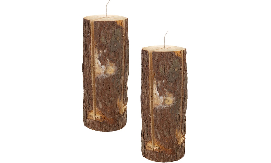 Image 4: Eco Wooden Fire Logs