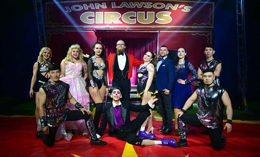 Image 1: Unforgettable Fun with One Child or Adult Ticket to John Lawson Circus