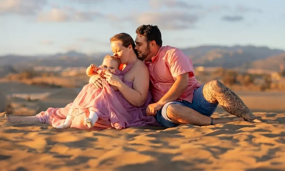 Sesión fotográfica Dulce espera con fotos editadas en alta resolución