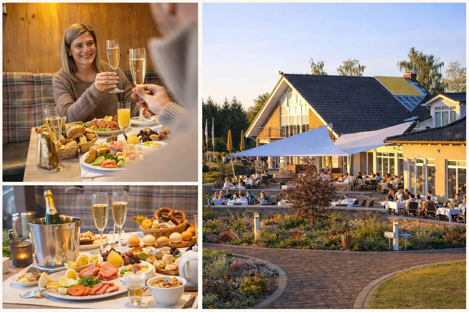 Deluxe-Sektfrühstück inkl. warmer und kalter Speisen für 1 bis 4 Personen (bis zu 33% sparen)