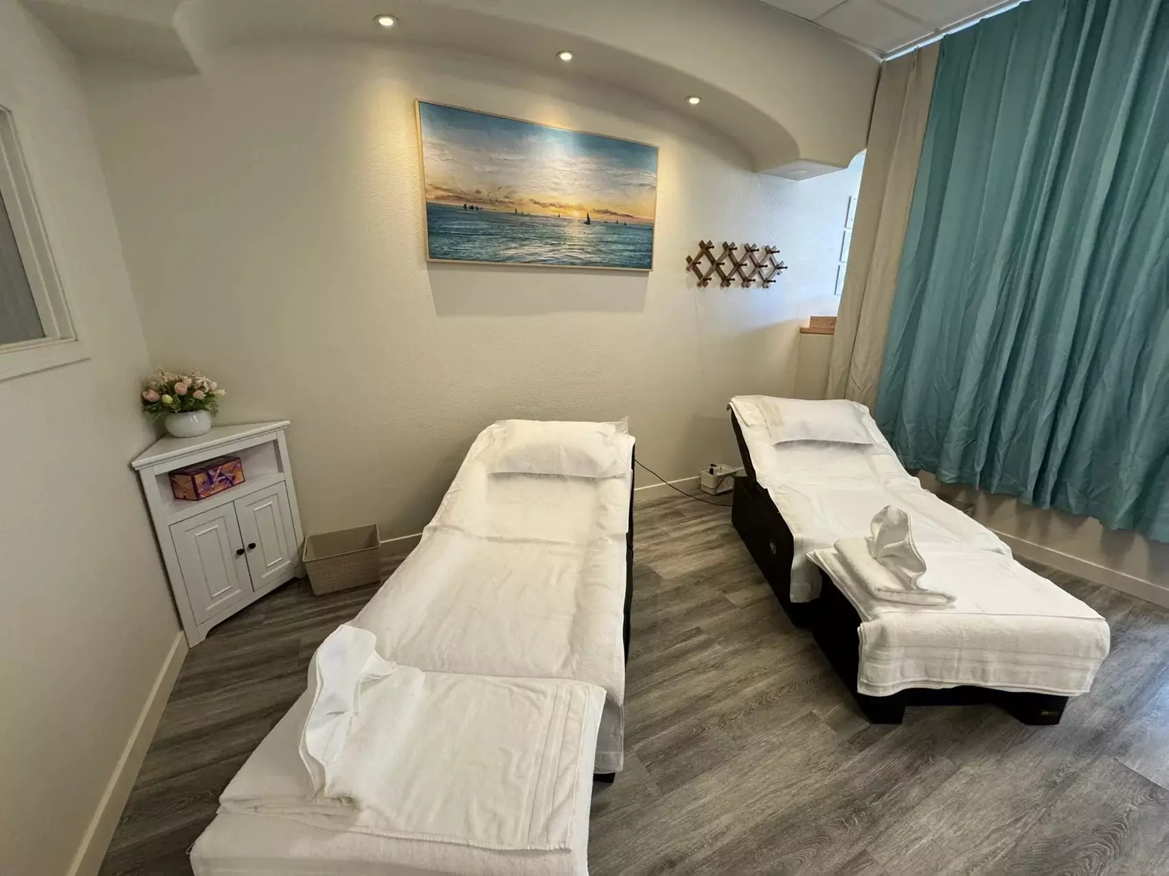 One or Couples 60 Min Combo or Swedish Massage w/ Optional Hot Stones