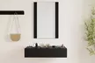 Console d'entrée flottante Amira avec miroir et tiroir, coloris au choix, livraison offerte - Image 6