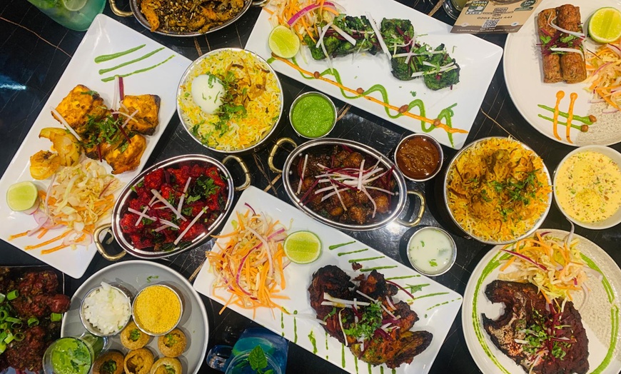 Image 2: Starter, Main, Naan or Rice with Drink for One, Two, or Four People