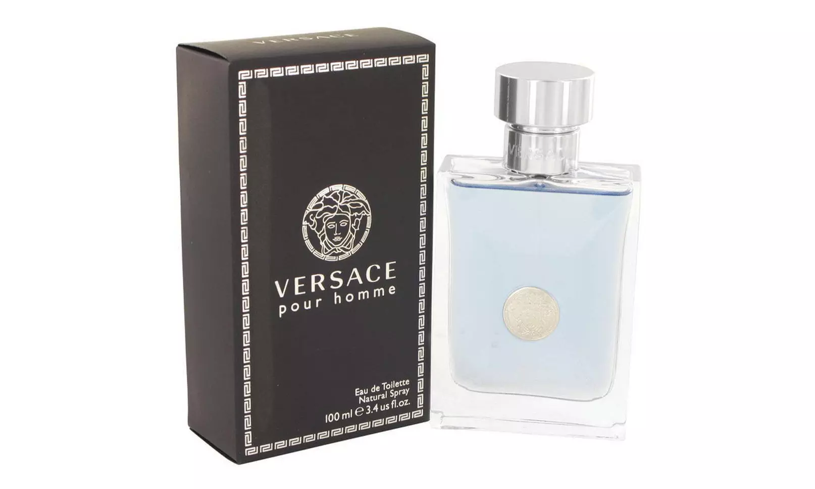 Versace Pour Homme EDT Spray For Men 3.4 Fl. Oz.