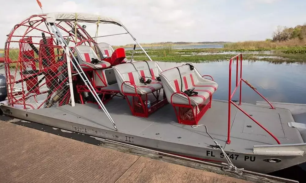 Explore 1 Hour or 90-Minute Airboat Tour For One or Four People  