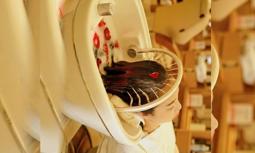 Image 2: Single or Couples 60-Min Special Head Care, Includes Shampoo, & More