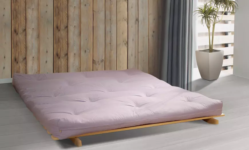 Image 21: Futon Frame and Mattress