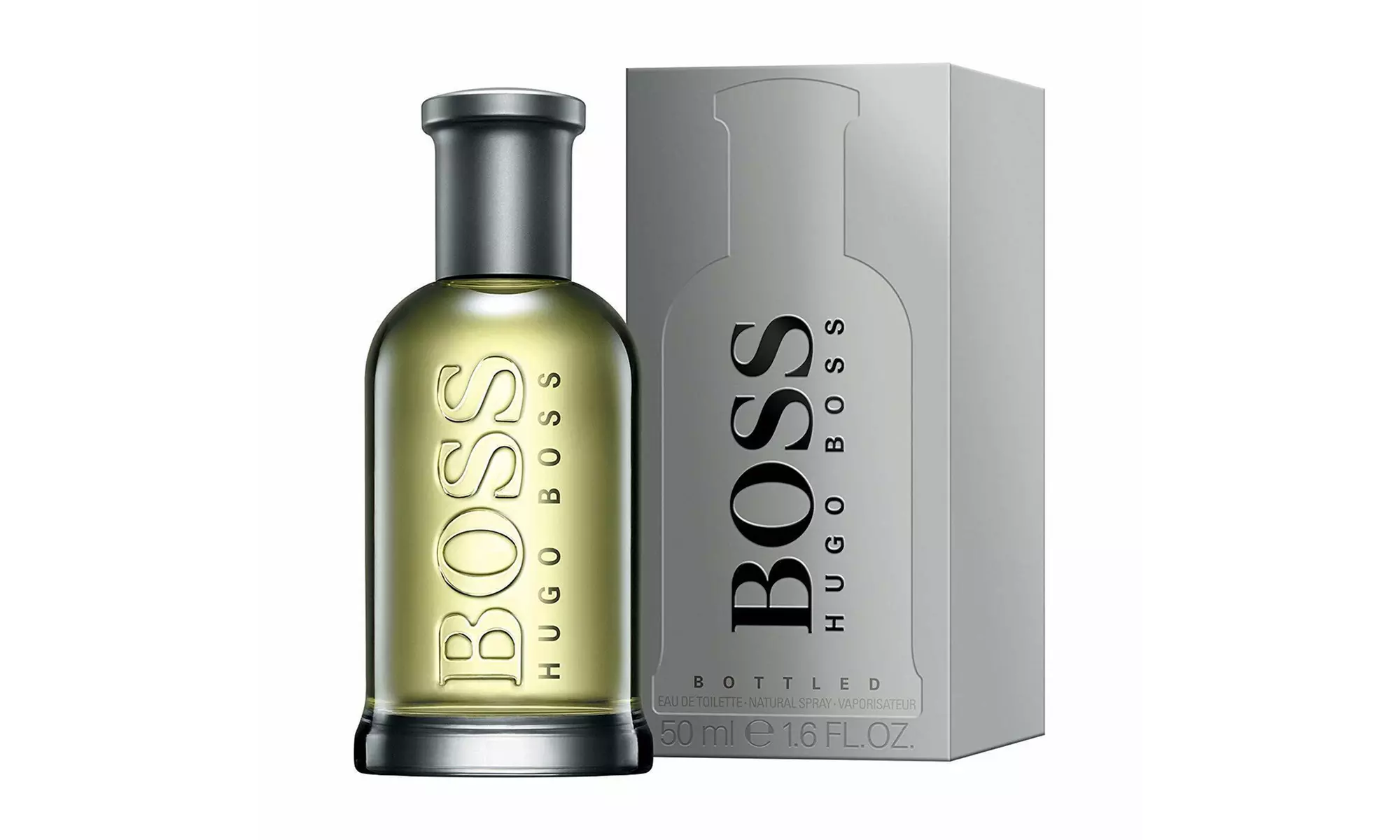 Hugo Boss Bottled 50ml Aftershave Lotion or 50ml EDT Mens Fragrance - Second Medium
