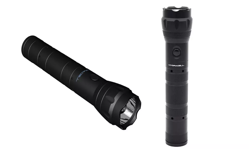 Lampe torche en aluminium, collection HydraCell, fonctionnement à l'eau - Second Medium