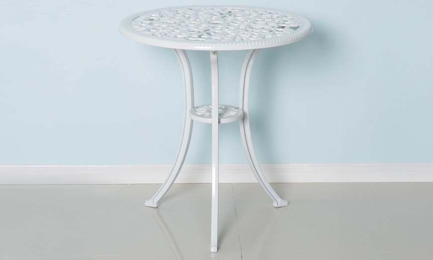 Image 6: Outsunny 3 Piece Garden Bistro Set