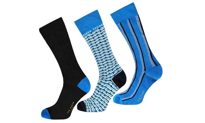 Image 2: Ted Baker Mens Socks Gift Pack 