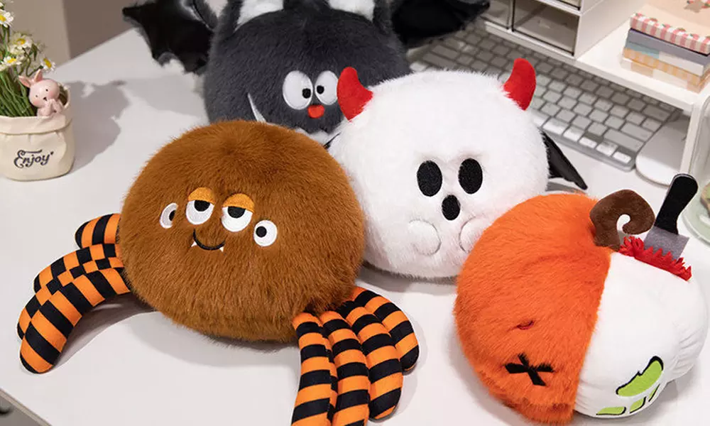 Personalisierbares Kissen / vorgefertigte Designs mit Halloween-Motiv