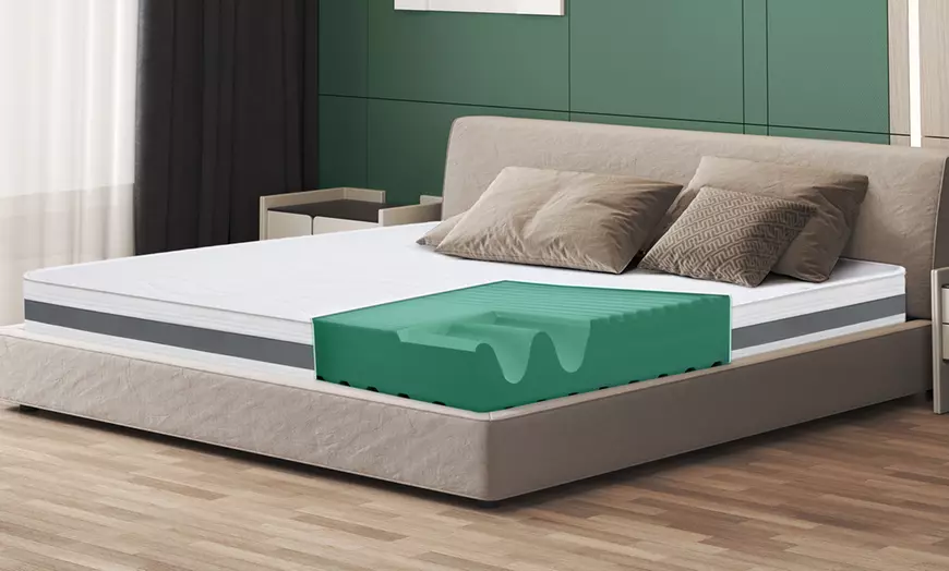 Image 2: Matelas en mousse thermosensible The White Stone