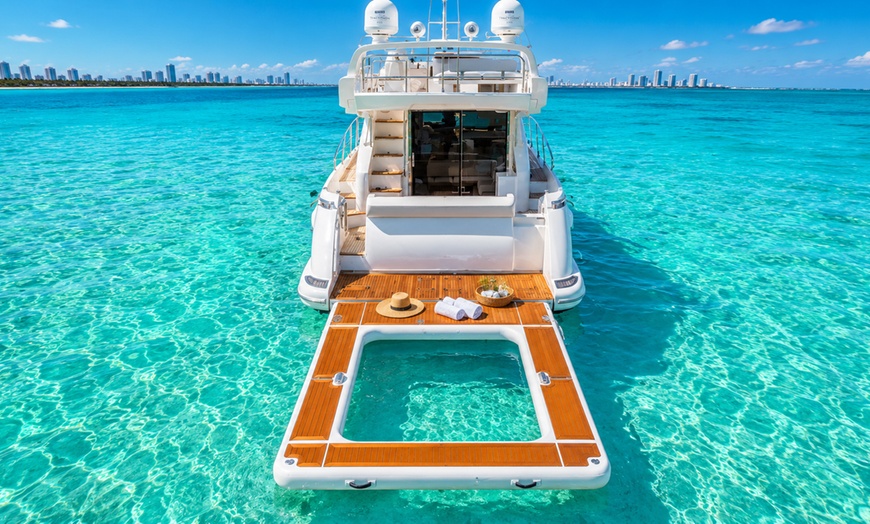 Image 6: Private Yacht 70 ft Pershing for Up to 13 Guests + 1 or 2 Jet Skis